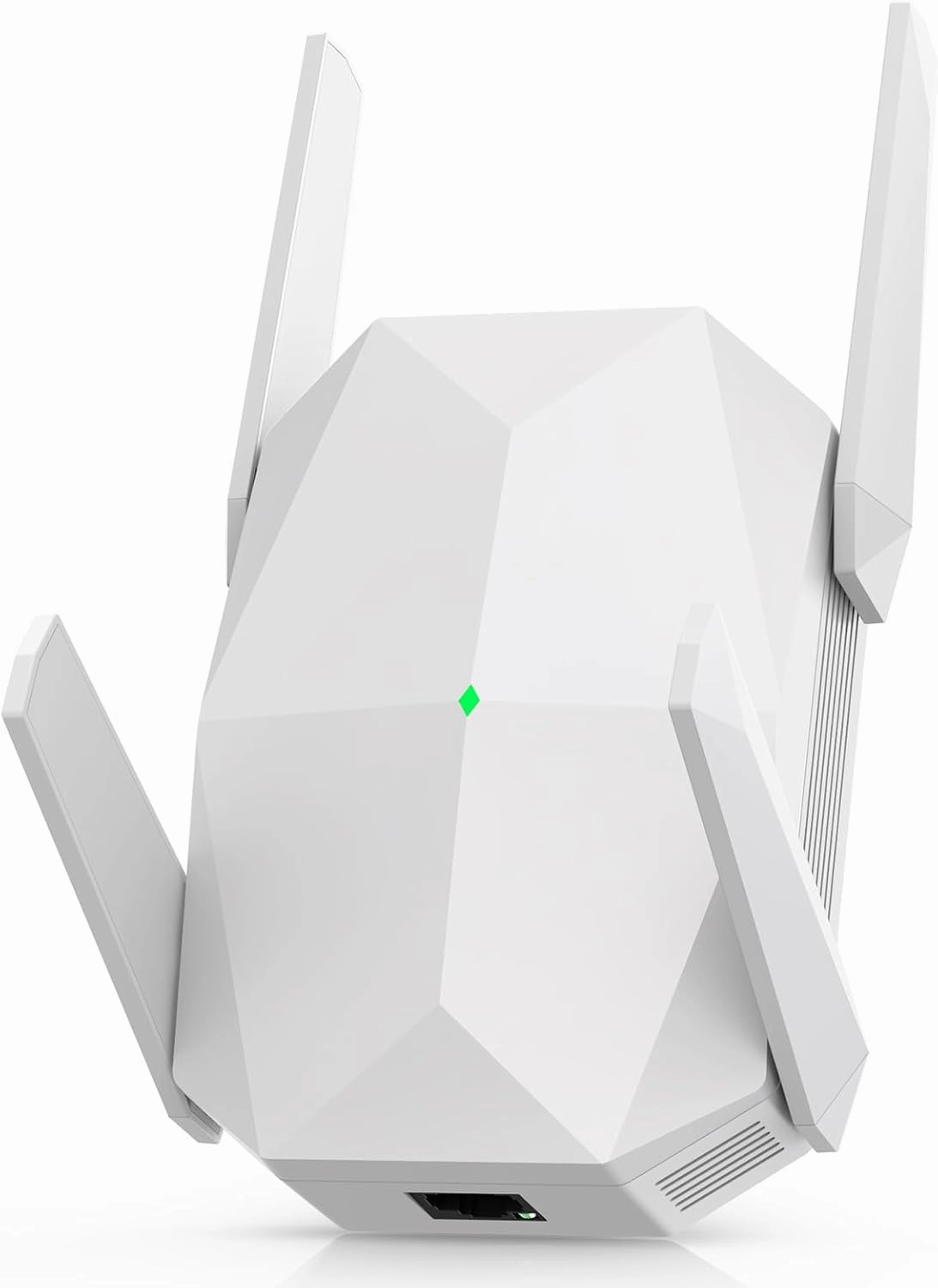 2025 AX3000 WiFi 6 Range Extender, WiFi Extender Signal Booster with Gigabit Ethernet Port, Dual Band (2.4G&5.8G) WiFi Repeater Cover to 13888sp.ft, Faster Speed and Wider Cover, Quick Setup (White)