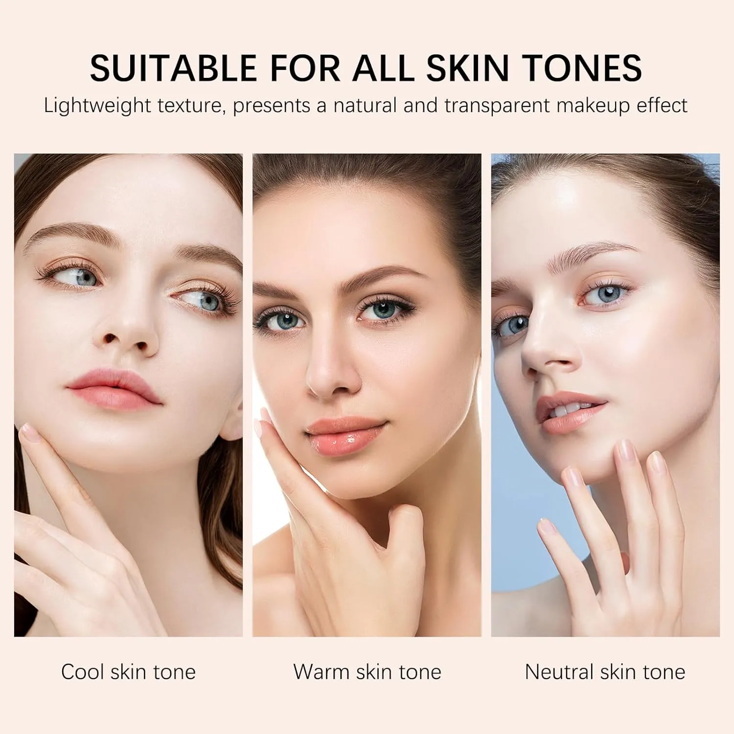 3-in-1 Anti-Wrinkle   Broad Spectrum SPF 50 Foundation Stick - Full Coverage, Flawless Finish, Lightweight Liquid Texture (#001, 0.71 Fl Oz (Pack of 1))
