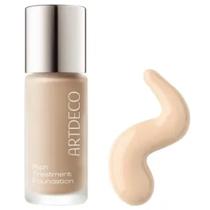 ARTDECO Rich Treatment Foundation - Soft Shell N°9 - Conceals Imperfections & Creates Flawless Complexion - Long-Lasting - Even & Velvety-Smooth Finish - Water-Resistant - Vegan Makeup - 0.67 Fl Oz
