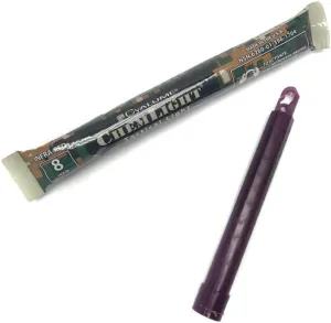 Chemlight Cyalume, Military Grade Light Stick, Infrared (IR), 6-inch, 8 Hour Duration