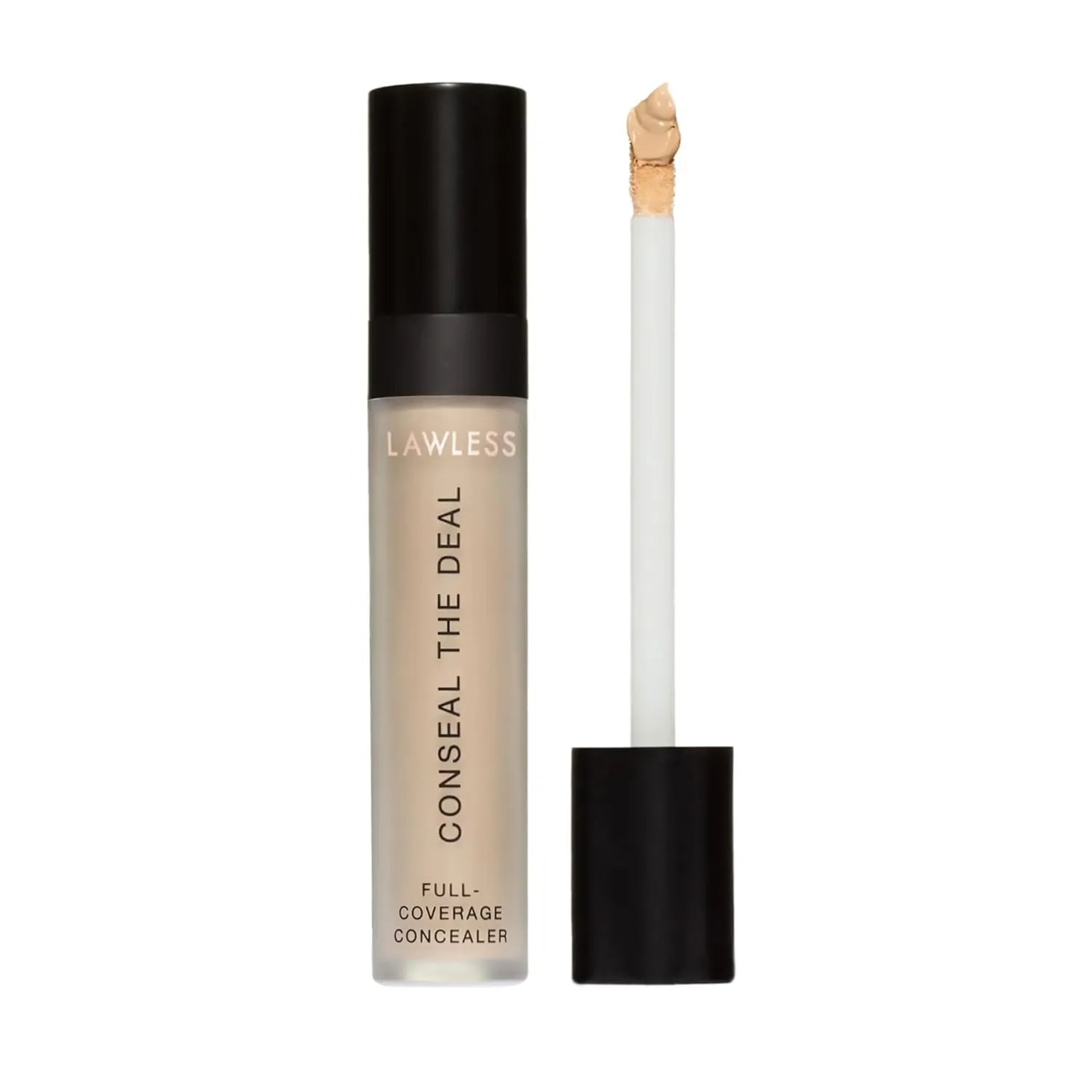 Conseal The Deal Lightweight Longwear Everyday Concealer - Cloud - with Antioxidants and Caffeine to Reduce Dark Circles and Puffiness. Long-Wearing and Self-Setting, Silicone-Free - 5 ml.