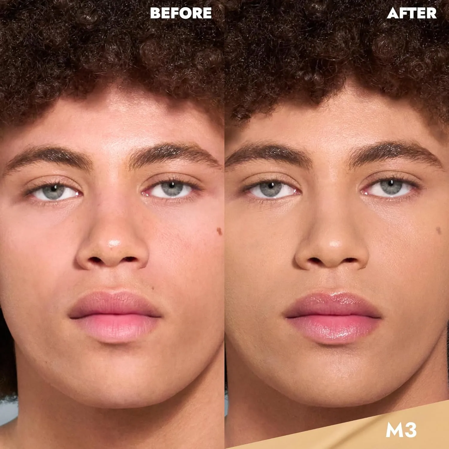 COVER FX Skin Discovered Longwear Full Coverage Concealer | Buildable Crease-Resistant High Coverage Formula Conceals, Corrects, and Brightens | M3- Medium to tan Neutral Warm Undertones