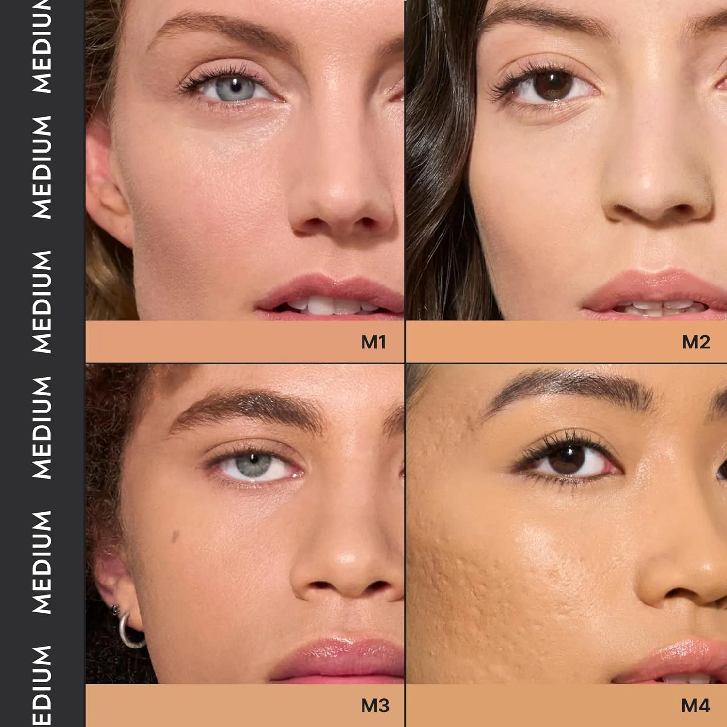 COVER FX Skin Discovered Longwear Full Coverage Concealer | Buildable Crease-Resistant High Coverage Formula Conceals, Corrects, and Brightens | M3- Medium to tan Neutral Warm Undertones