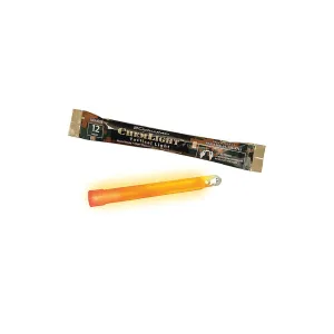 Cyalume ChemLight Military Grade Chemical Light Sticks, Orange, 6" Long, 12 Hour Duration (Pack of 500), 9-27019