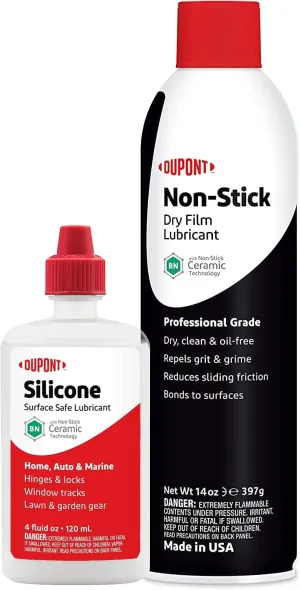 DuPont Teflon Silicone Lubricant Aerosol Spray