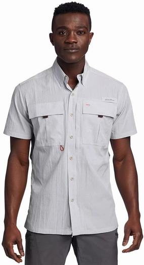 Eddie Bauer mens Upf Guide 2.0 Short-sleeve Shirt