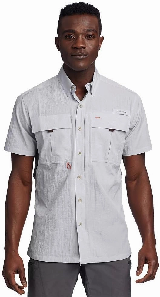 Eddie Bauer mens Upf Guide 2.0 Short-sleeve Shirt