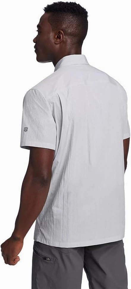 Eddie Bauer mens Upf Guide 2.0 Short-sleeve Shirt