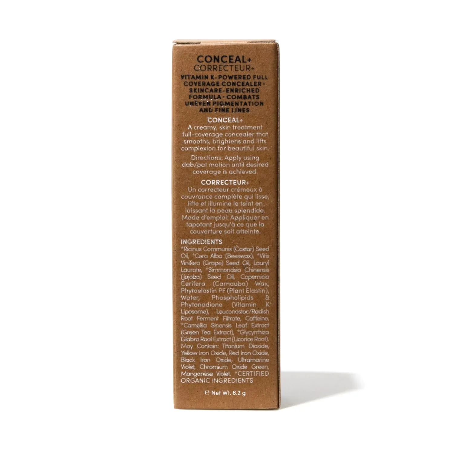 Fitglow Beauty - Natural Conceal  Full Coverage Concealer | Vegan, Woman-Owned Clean Beauty (C1 - Fair, Neutral Undertones)