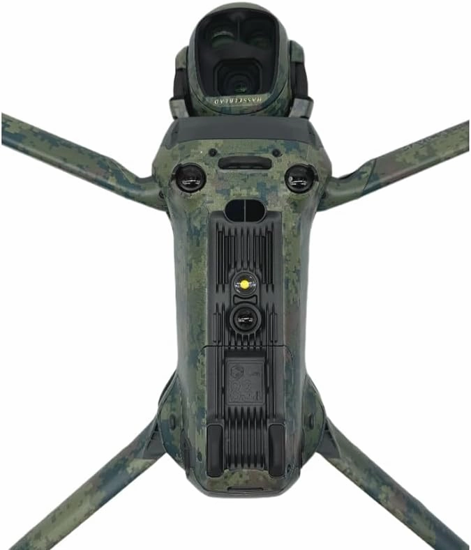 Full-Body Protective Sticker for Mavic 4 Pro - Scratch-Resistant Color Change Film, Bubble-Free with Air Channels, No Residue Removal (02 Jungle Camouflage)