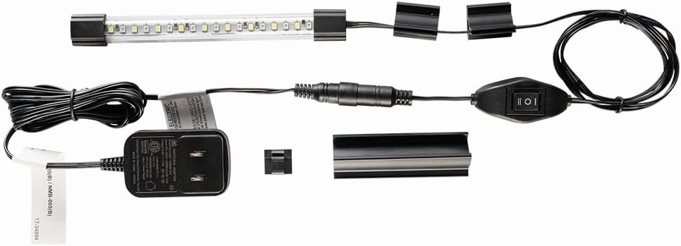 GloFish 6-Inch LED Light Stick for Fish Aquariums Up to 5 Gallons, 1 Count, with White and Blue LED Lights