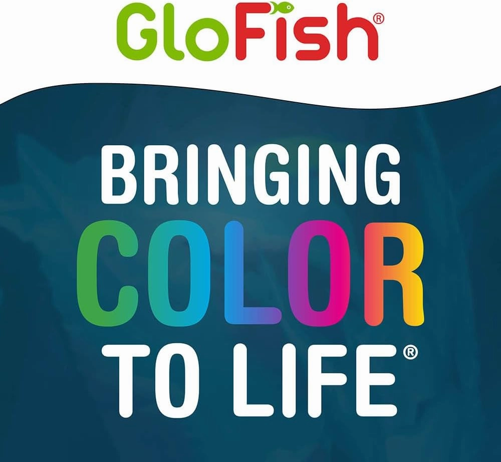 GloFish 6-Inch LED Light Stick for Fish Aquariums Up to 5 Gallons, 1 Count, with White and Blue LED Lights