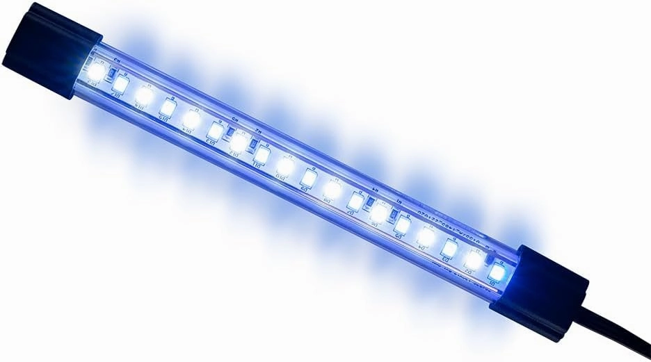GloFish 6-Inch LED Light Stick for Fish Aquariums Up to 5 Gallons, 1 Count, with White and Blue LED Lights