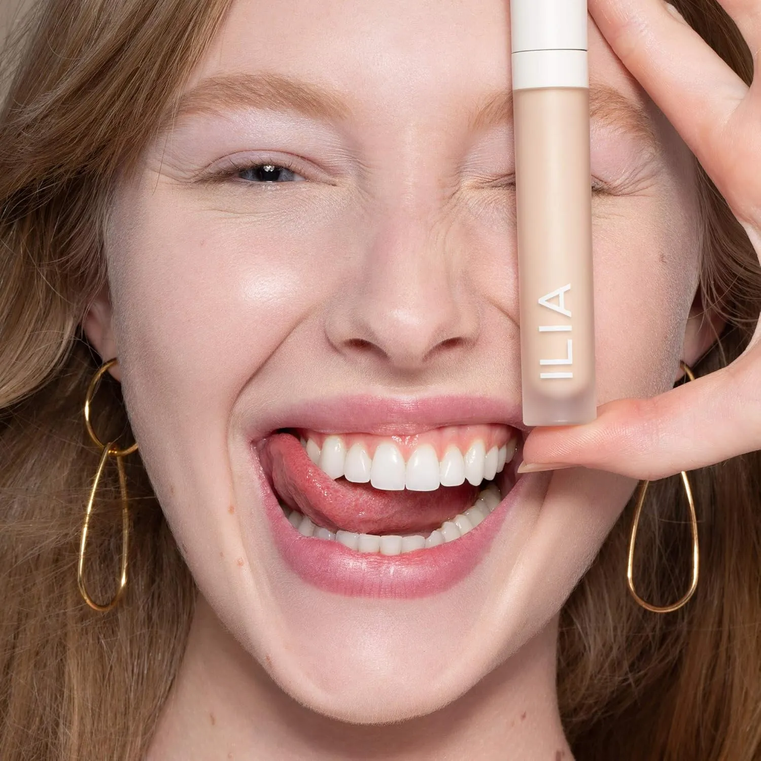 ILIA - True Skin Serum Concealer | Non-Comedogenic, Cruelty-Free, Vegan, Safe For Sensitive Skin, Reduces Appearance of Dark Circles   Blemishes (Arrowroot SC.5, 0.16 oz | 5 ml)