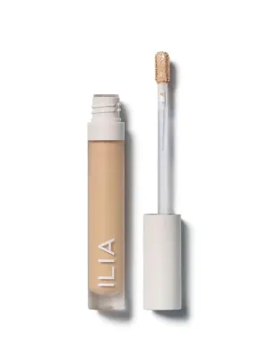 ILIA - True Skin Serum Concealer | Non-Comedogenic, Cruelty-Free, Vegan, Safe For Sensitive Skin, Reduces Appearance of Dark Circles   Blemishes (Yucca SC2, 0.16 oz | 5 ml)