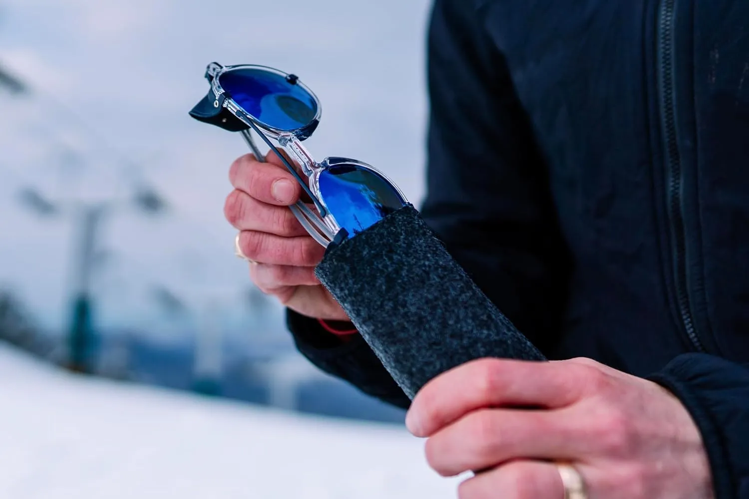Julbo Legacy Mountaineering Glacier Photochromic Sunglasses w/Side Shields for Men and Women | Mountaineering & Lifestyle