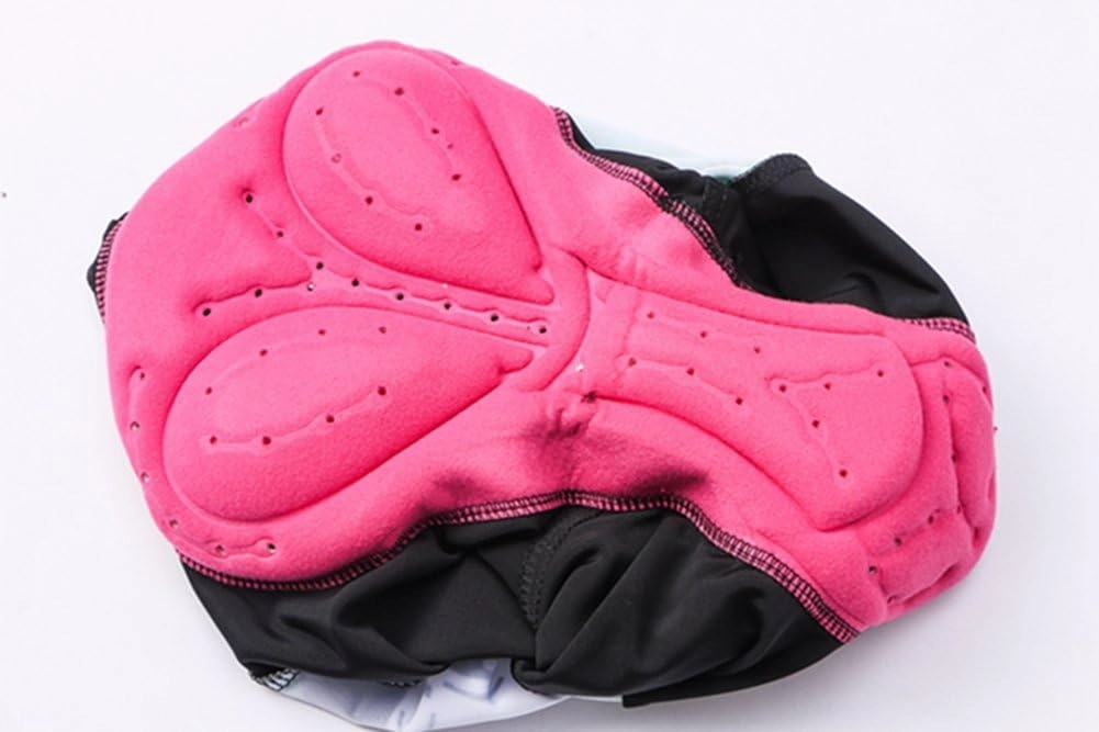 Kids Cycling Jersey Set with 3D Padded Shorts Cartoon Bike Top