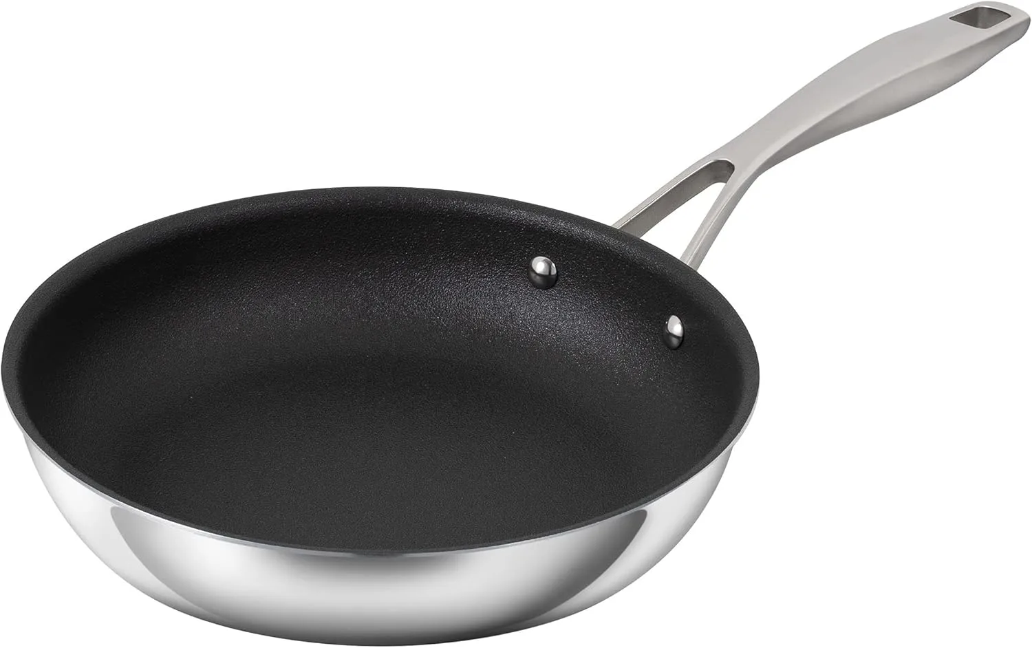 Kuhn Rikon Peak Oven-Safe Non-Stick Induction Frying Pan, 8 inch/20 cm, Silver