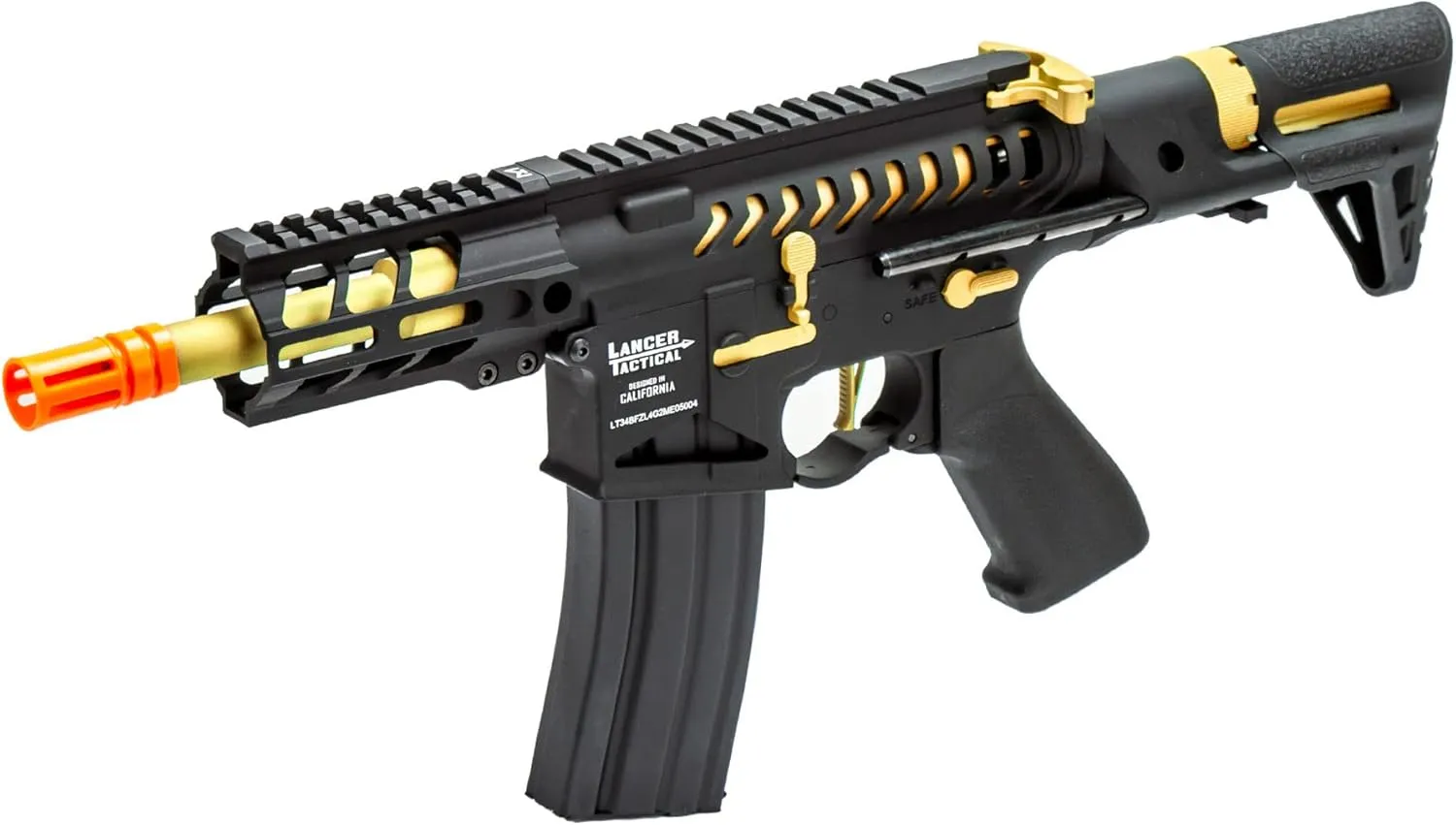Lancer Tactical Enforcer Gen 2 Battle Hawk 4" PDW Airsoft AEG Rifle