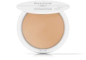 lavera Cream To Powder Foundation - Tanned 02 - Foundation Make Up with Vitamin E & Almond Oil - Cover, Conceal & Correct - Face Make Up - PETA Certified - Vegan - Made in Germany - 0.37 Oz