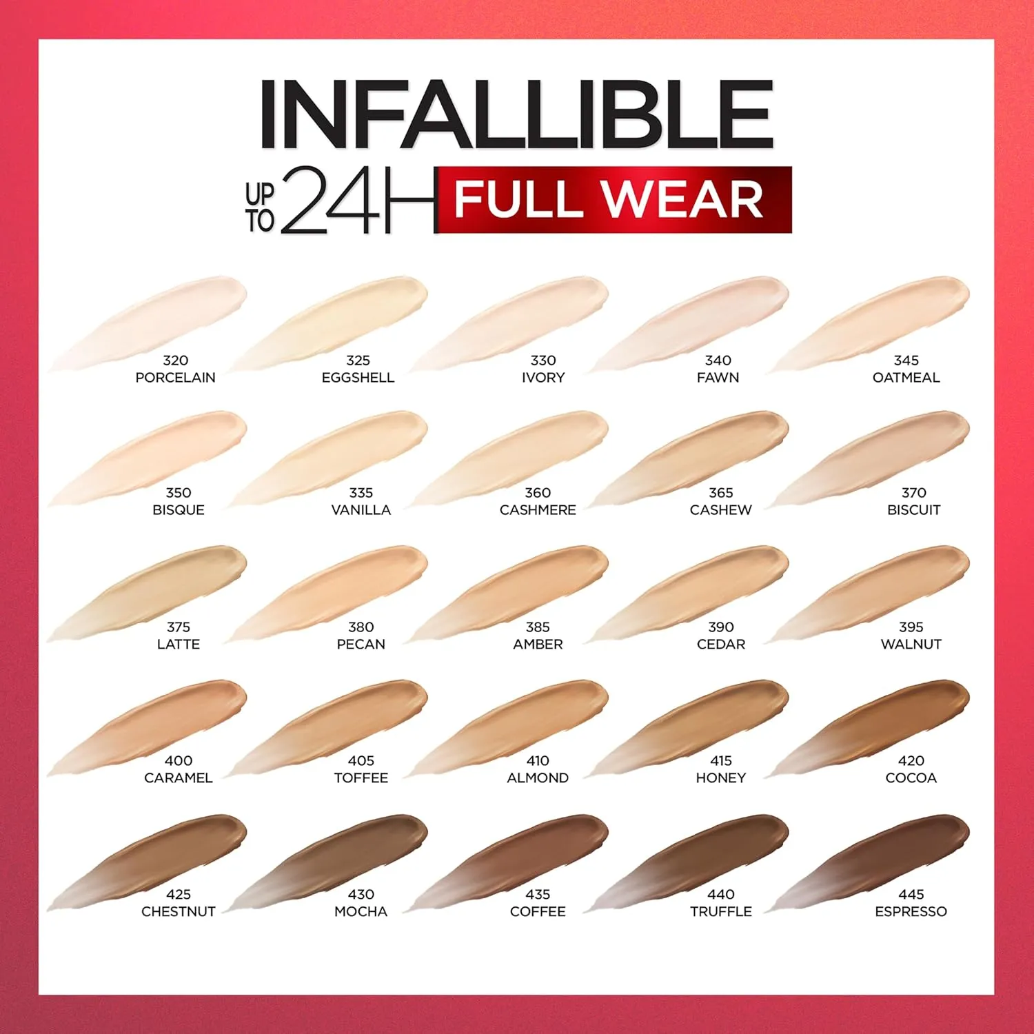 L'Oreal Paris Makeup Infallible Full Wear Waterproof Matte Concealer, Full Coverage, Fawn, 0.33 fl. oz.