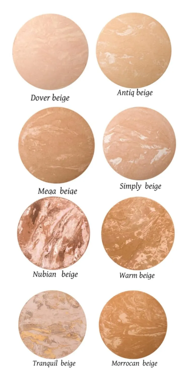 Mineral Baked Foundation Makeup- Vegan - Paraben - Gluten and Cruelty Free Powder foundation (Simply Beige)