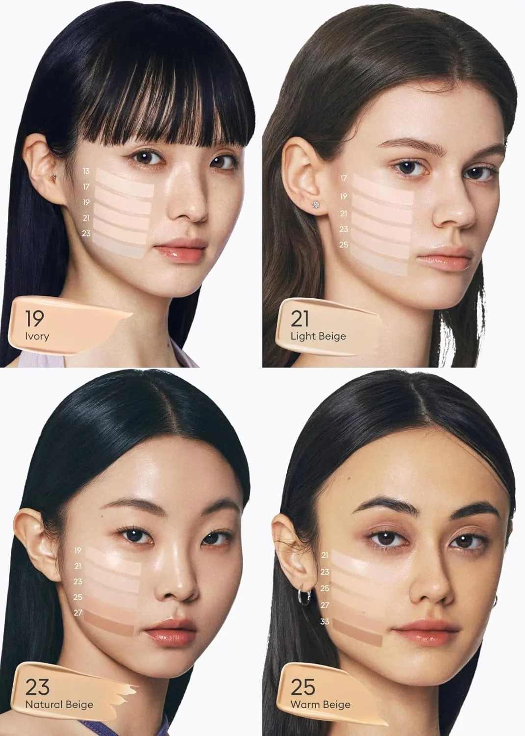 MISSHA M PERFECT COVER SERUM BB CREAM No.23 Natural Beige-Light/Medium with Cool/Neutral Undertone, Skin Tint, Tinted Moisturizer, Skin Care Foundation Makeup,Superfood Complex,Glass Skin, 1.18 Fl oz