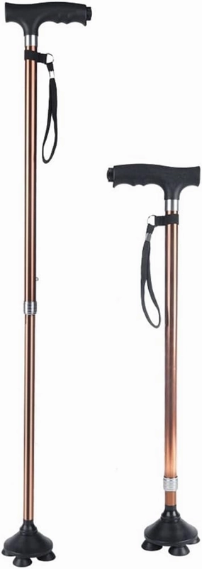 Multi-Functional Walking Stick for The Elderly with Telescopic Walking Stick with Light for The Elderly