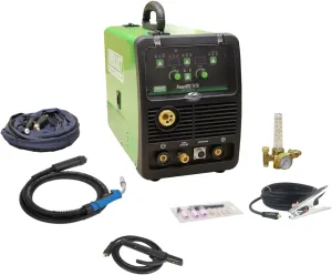 New PowerMTS 141Si MIG/TIG/Stick 140 Amp IGBT Welder 110V Input Voltage