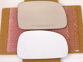 New Mirror Glass with Full Size Adhesive for 2007-2012 Hyundai Santa Fe Passenger Side View Right RH