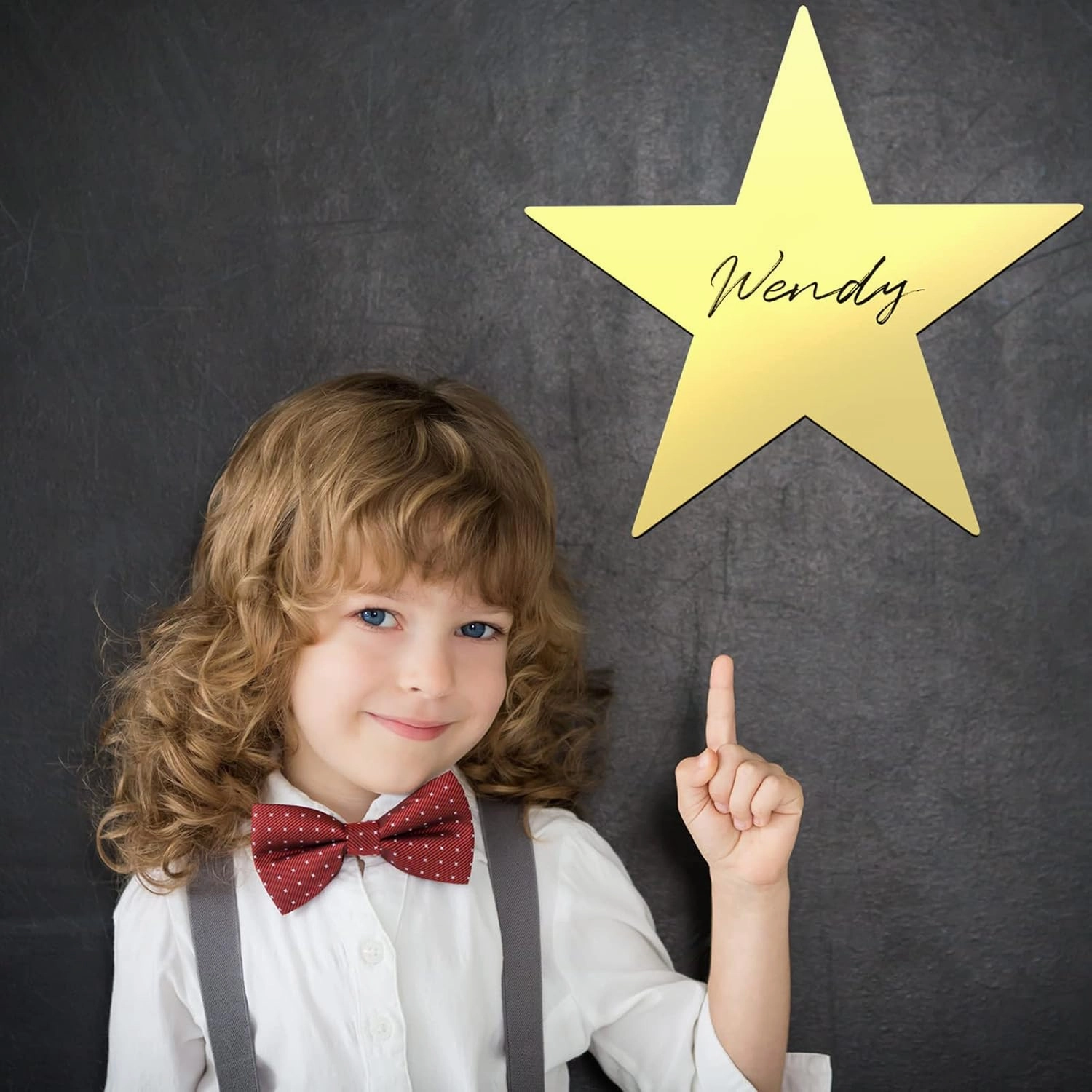 Outus 240 Pieces 11 Inch Large Gold Stars Cutouts Gold Stars Decoration Double Printed Paper Stars for Wedding Bulletin Board Decoration Classroom Wall Party Decoration Graduation Party Decoration
