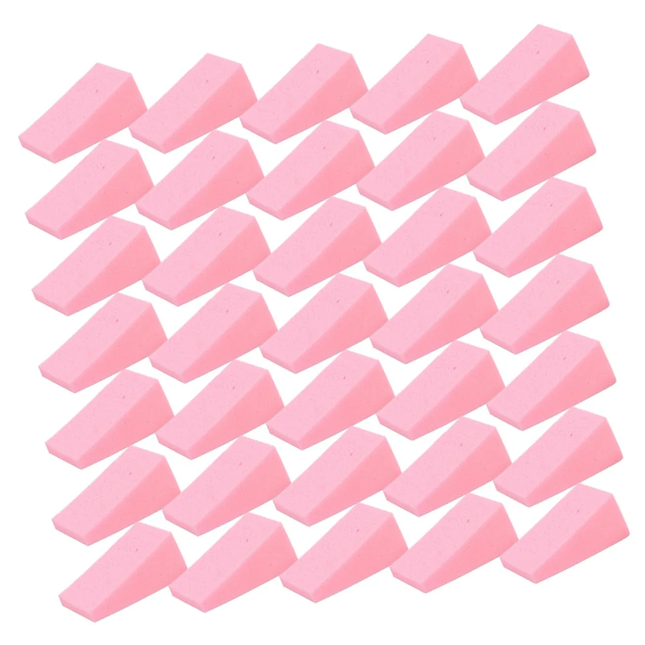 PartyKindom Sponge Makeup Alicator Wedges Foundation Sponge Small Makeup Sponge Dry Wet Dual Use Powder Puff Foundation