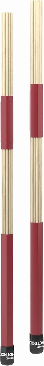 ProMark Hot Rods Drum Sticks - H-Rods Dowel Drumsticks - Quiet, For Small Performances - 5B, .550" Diameter - 16" Length - 1 Pair