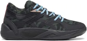 Puma Mens TRC Blaze Court Camo Lace Up Basketball Sneakers Shoes - Black - Size 10 M, 37908701
