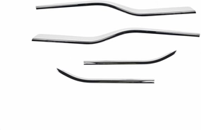 Putco 15-20 Ford F-150 - SuperCrew (ABS Window Trim) Window Trim Accents