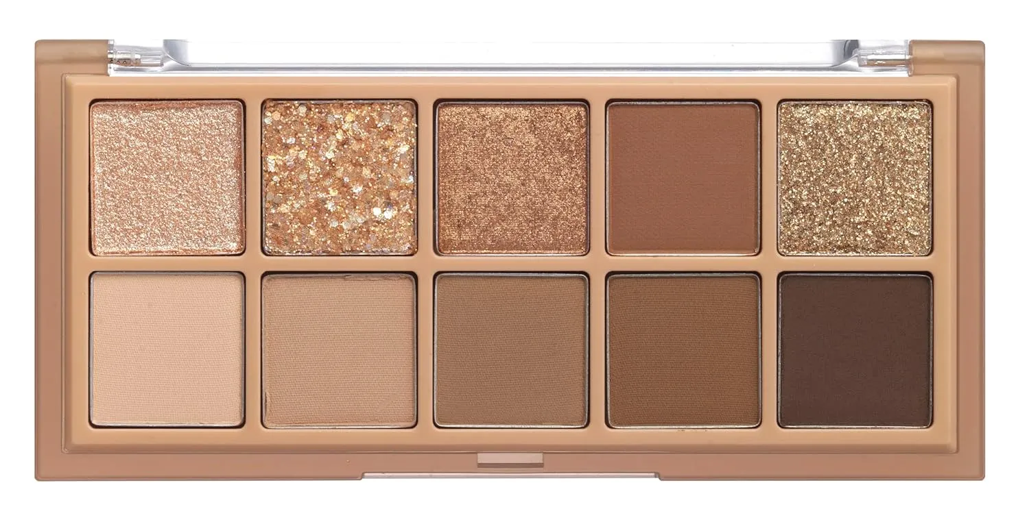 rom&nd Better Than Palette 102g (02 Mahogany Garden) | Eye Makeup Palette, Matte & Shimmer Eye Shadow, Sparkling Glittery, various 10 shades, Long Lasting, High Pigme