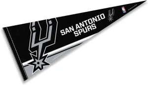 San Antonio Spurs Pennant Full Size 12 in X 30 in
