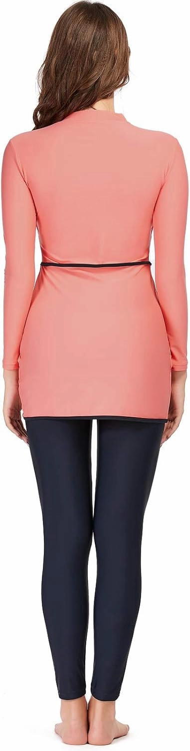 seafanny Women Muslim Swimwear Long Sleeve Burkini Full Cover Hijab Modest Swimsuit