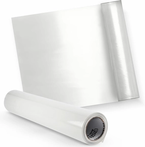 Self Laminating Film Anti-UV Vinyl (12”x15ft Glossy): Clear Vinyl Roll Laminating Paper - Self Adhesive Laminating Sheets, Sticker Laminate Sheets Waterproof, Self Laminating Sheets Transparent Vinyl