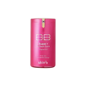 SKIN79 Super Plus Beblesh Balm Pink BB 40g All Day Lasting BB Cream - Made In Korea US exclusive Version K Beauty Flawless Radiant Base Foundation Makeup Blemish Cover Tinted Moisturizer Pink 21 color