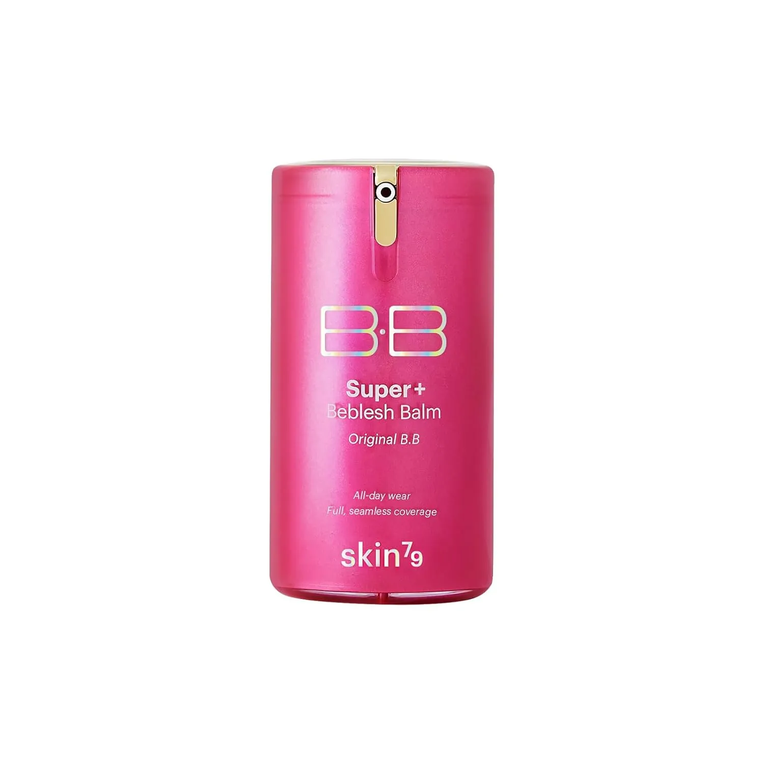 SKIN79 Super Plus Beblesh Balm Pink BB 40g All Day Lasting BB Cream - Made In Korea US exclusive Version K Beauty Flawless Radiant Base Foundation Makeup Blemish Cover Tinted Moisturizer Pink 21 color