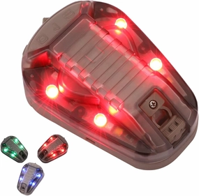 Tactical Marker Helmet Light Survival Signal Light Military Identification Light IR and Visible LED Helmet Strobe Military IFF Helmet Light for Outdoor Sports