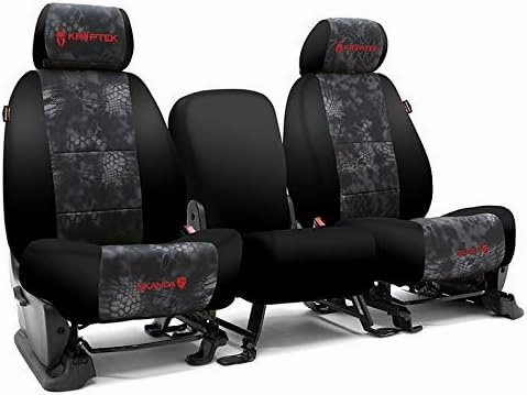 Tailored Seat Covers Neosupreme Kryptek Camo Typhon with Black Sides for 2016-2018 Dodge Truck Ram 250,350,2500,3500 Full