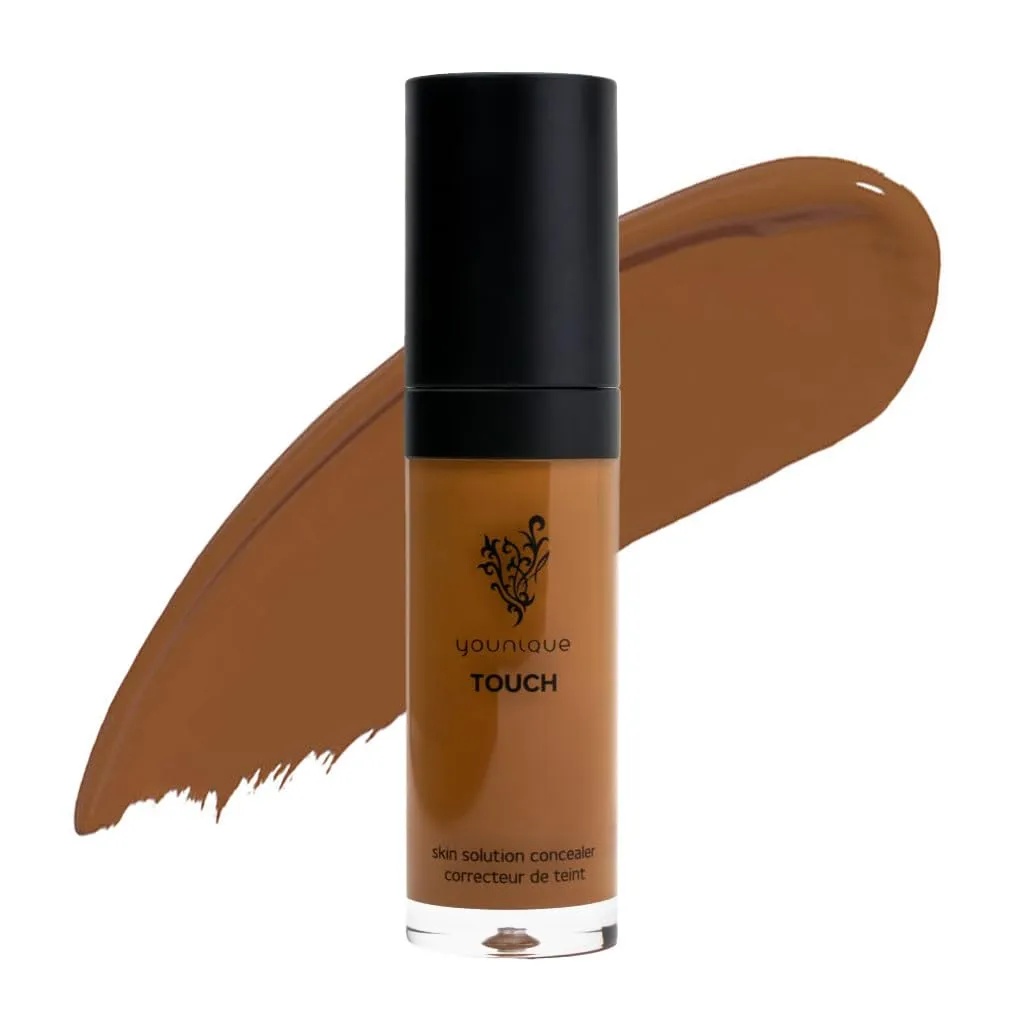 TOUCH Skin Solution Concealer | Cypress | Full-Coverage & Long-Lasting Wear | Nourishing Formula with Caffeine, Vitamin E & Hyaluronic Acid | Seamless Matte Finish