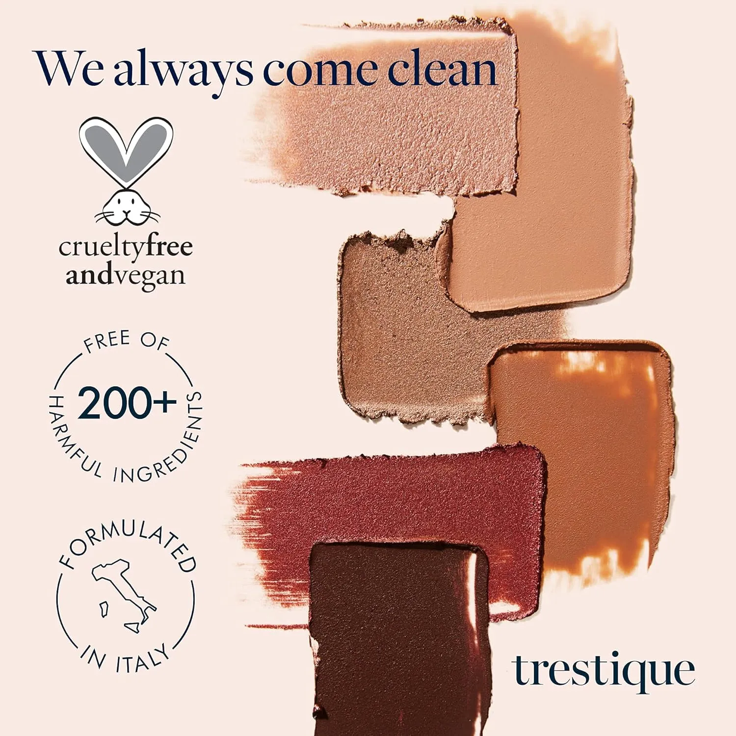 Trestique Concealer Crayon, Refillable Under Eye Concealer With Built-In Blending Sponge, Sustainable Clean Beauty Makeup