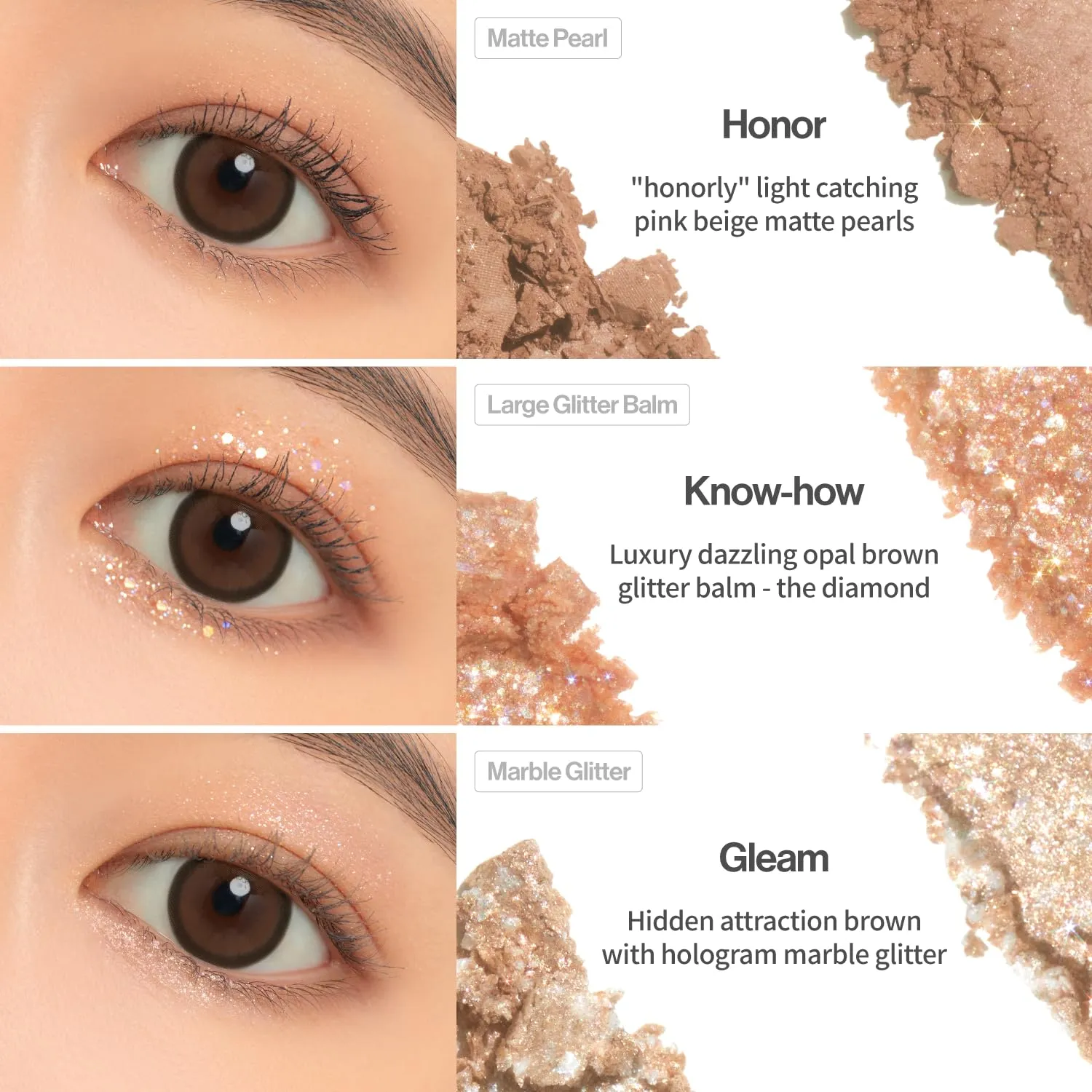 UNLEASHIA Glitterpedia Eye Palette NO.2 All of Brown