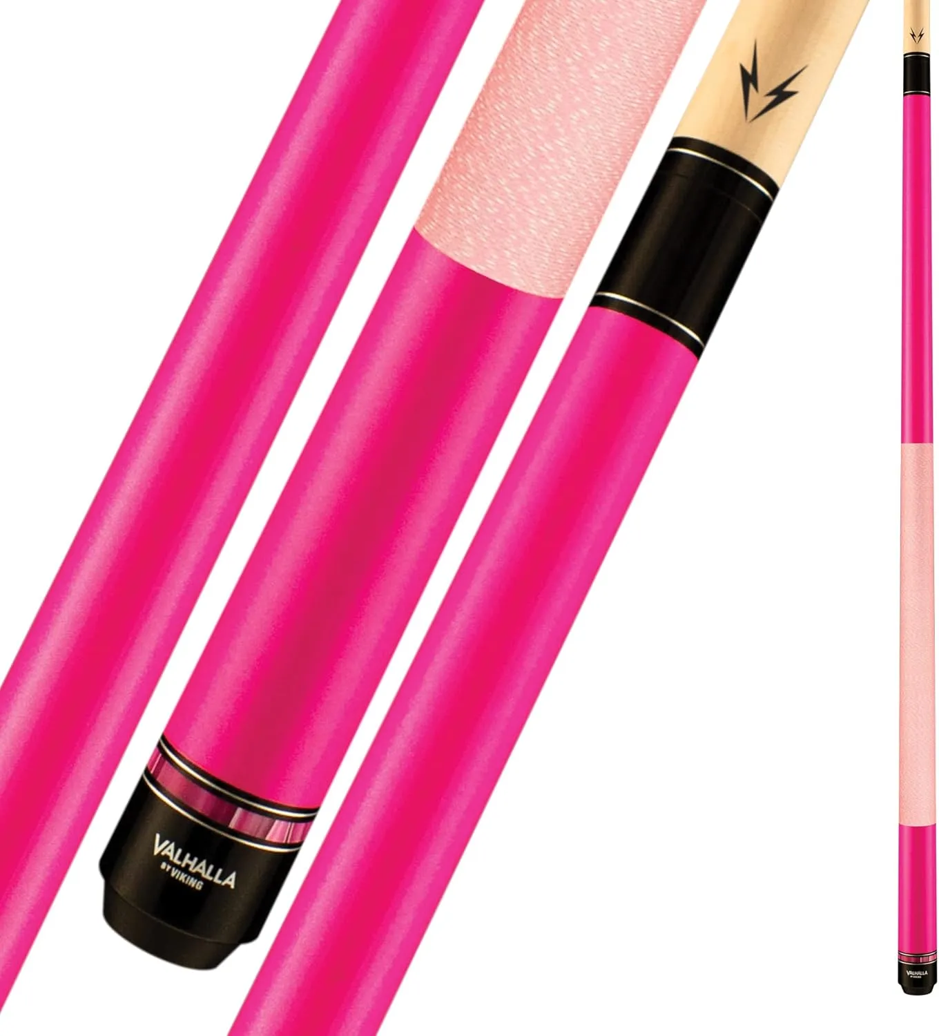 Viking Valhalla 200 Series 2 Piece 58” Pool Cue Stick, Billiard Cue Stick, Bar or House Use for Men or Women