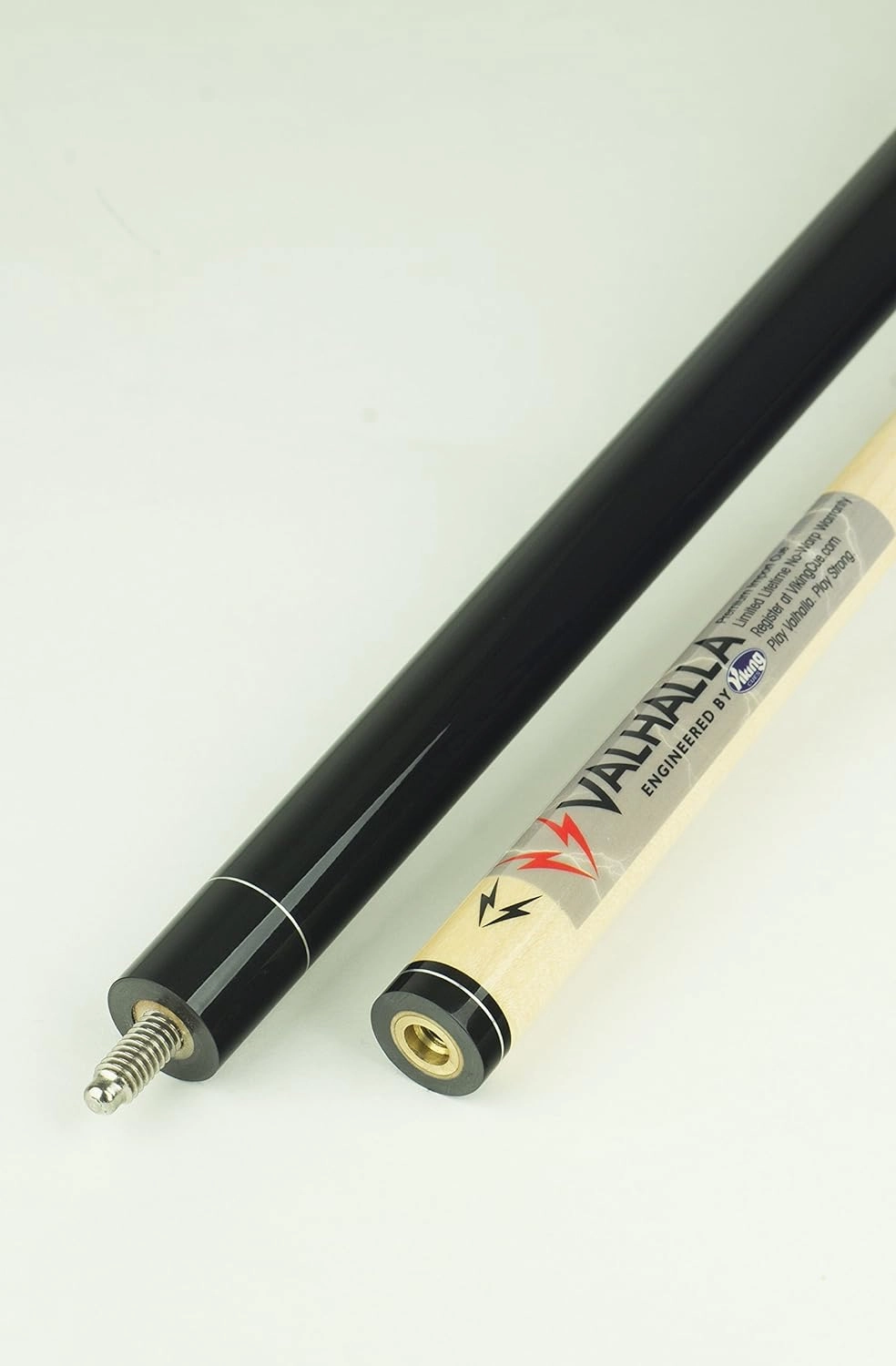 Viking Valhalla 100 Series No Wrap 2 Piece 58” Pool Cue Stick, Billiard Cue Stick, Bar or House Use for Men or Women
