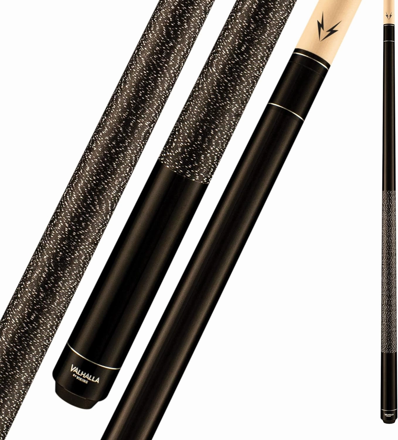 Viking Valhalla 100 Series with Irish Linen Wrap 2 Piece 58” Pool Cue Stick, Billiard Cue Stick, Bar or House Use for Men or Women