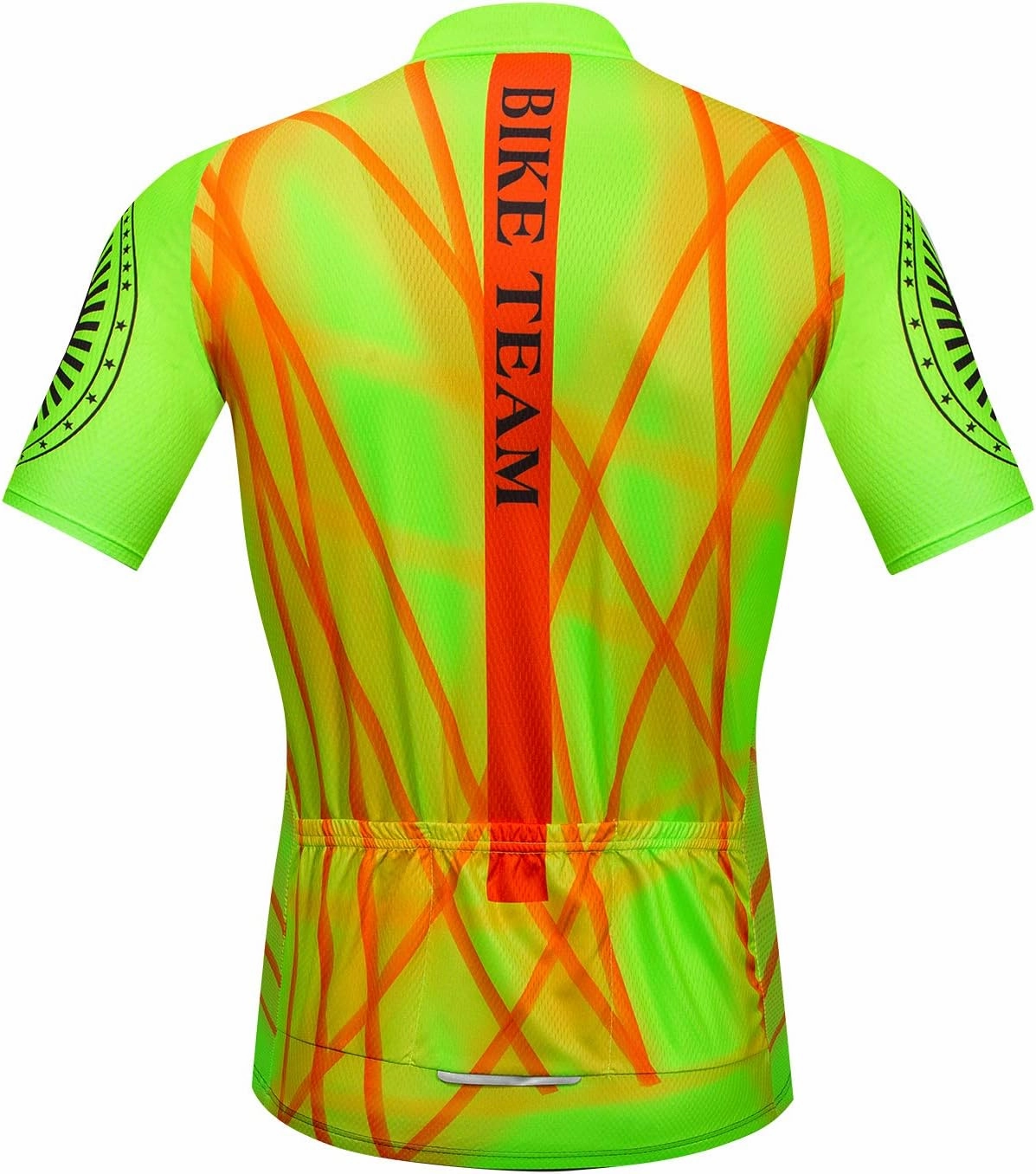 Weimostar Men's Cycling Jersey Short Sleeve Bike Clothing Multicolored Diamond